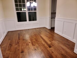 Completed wainscoting by marshall cruz consrtuction