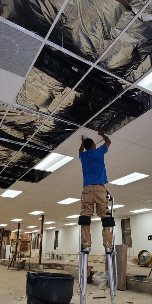 baltimore commercial drop ceiling installation