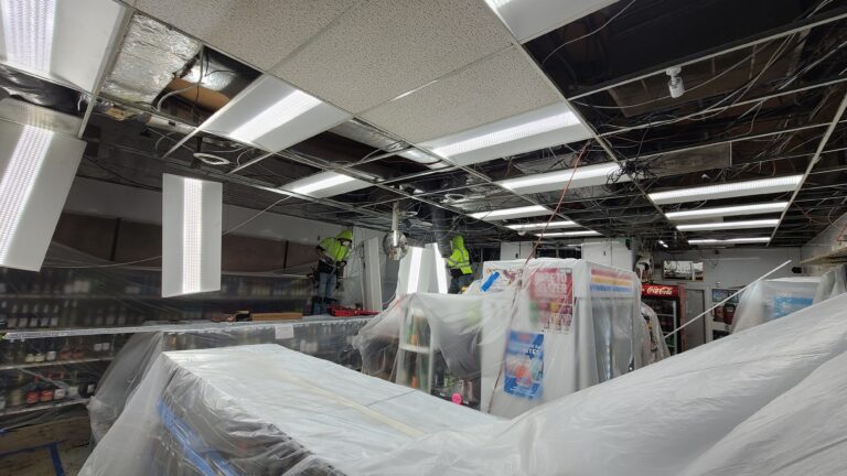 gas station drop ceiling replacements